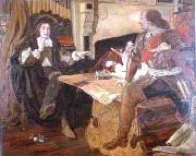 Ford Madox Brown Protector of the Vaudois oil painting artist